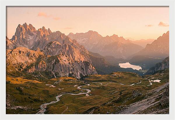 Alpine Vista Of Brenta Dolomites