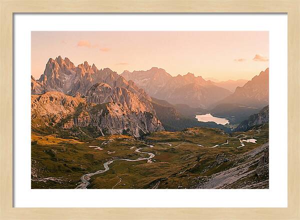 Alpine Vista Of Brenta Dolomites