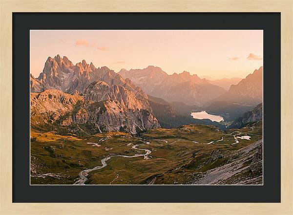 Alpine Vista Of Brenta Dolomites