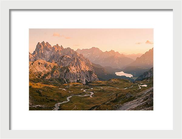 Alpine Vista Of Brenta Dolomites
