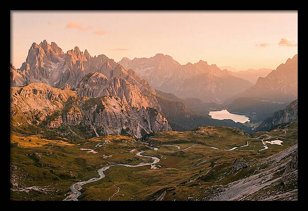 Alpine Vista Of Brenta Dolomites