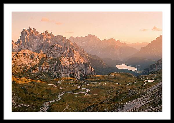 Alpine Vista Of Brenta Dolomites