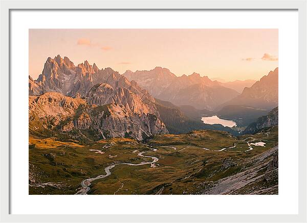 Alpine Vista Of Brenta Dolomites