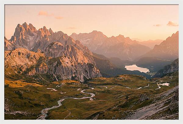 Alpine Vista Of Brenta Dolomites