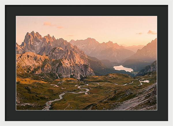Alpine Vista Of Brenta Dolomites