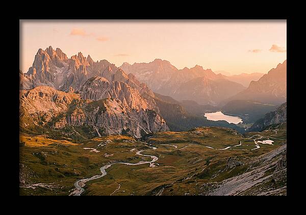 Alpine Vista Of Brenta Dolomites