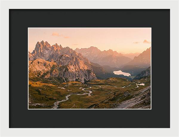 Alpine Vista Of Brenta Dolomites