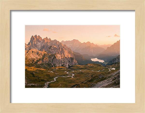 Alpine Vista Of Brenta Dolomites
