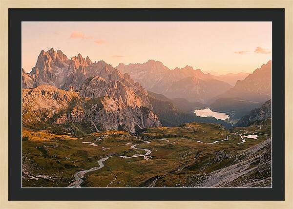 Alpine Vista Of Brenta Dolomites