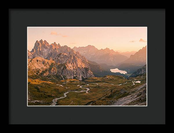 Alpine Vista Of Brenta Dolomites