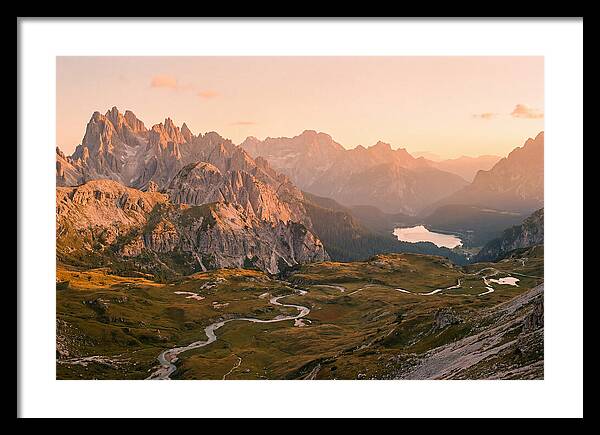 Alpine Vista Of Brenta Dolomites