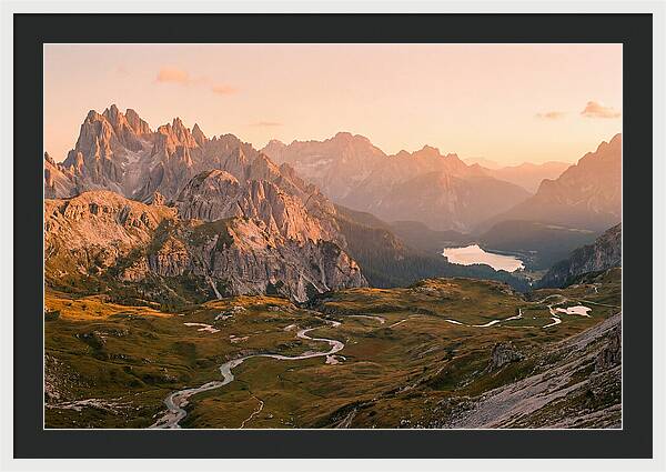 Alpine Vista Of Brenta Dolomites