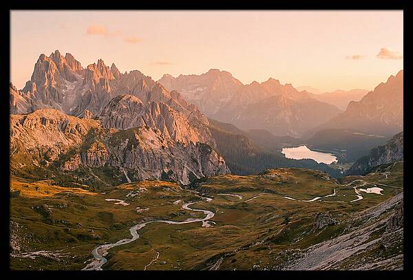 Alpine Vista Of Brenta Dolomites
