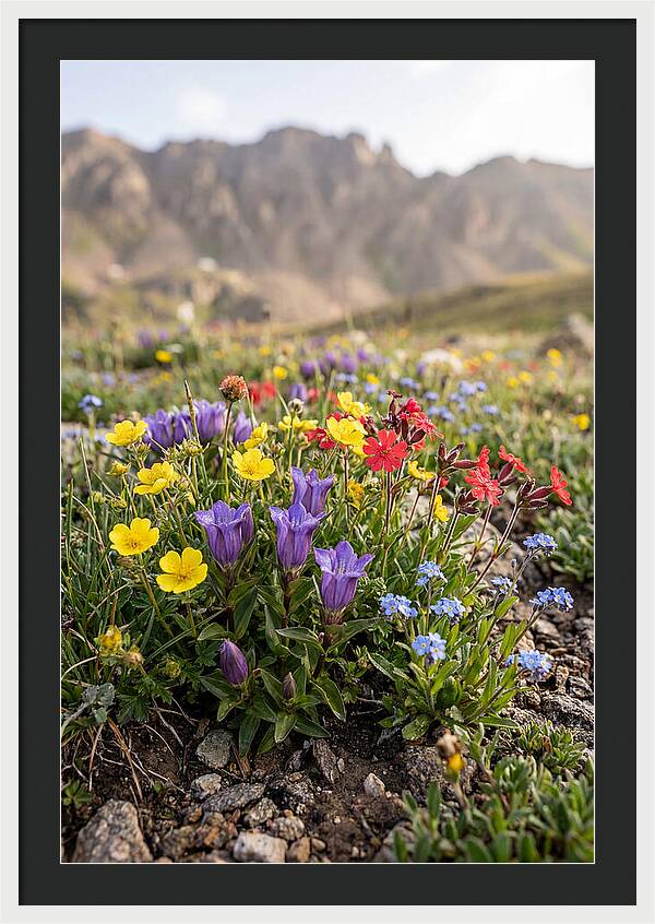 Alpine Wildflower Serenity
