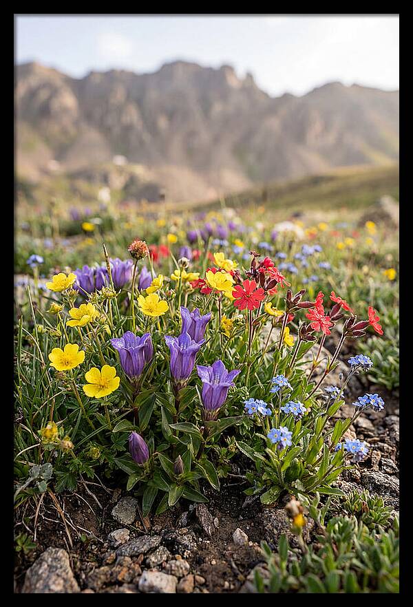 Alpine Wildflower Serenity