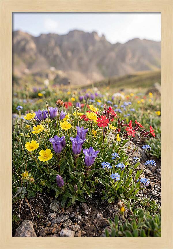 Alpine Wildflower Serenity