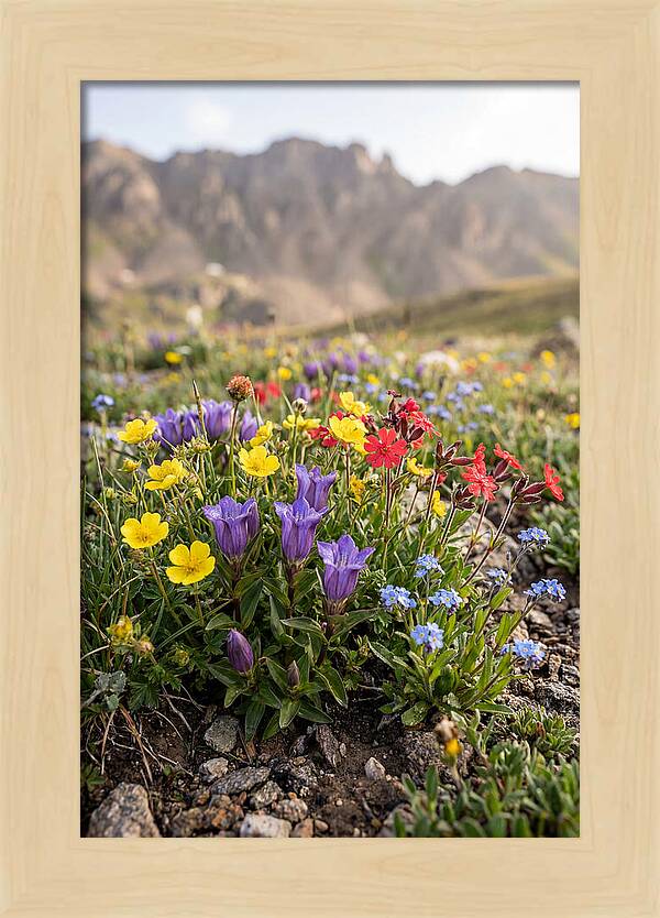 Alpine Wildflower Serenity