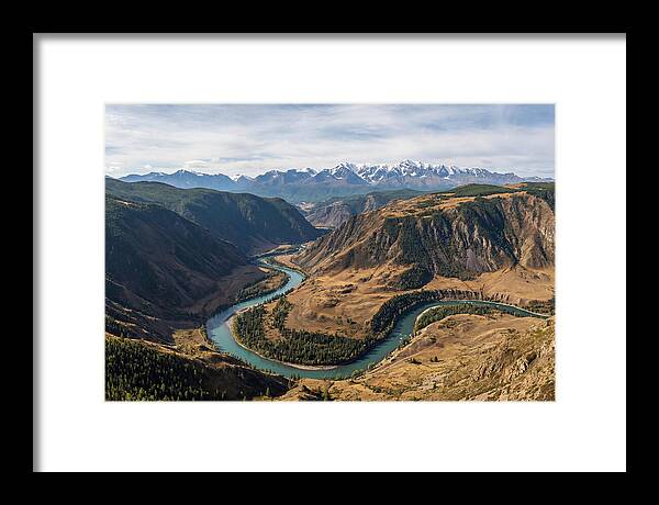 Altai Mountains From The Chulyshman Plateau