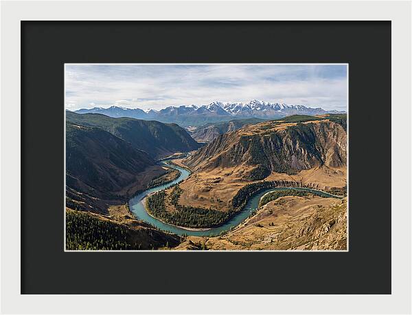 Altai Mountains From The Chulyshman Plateau