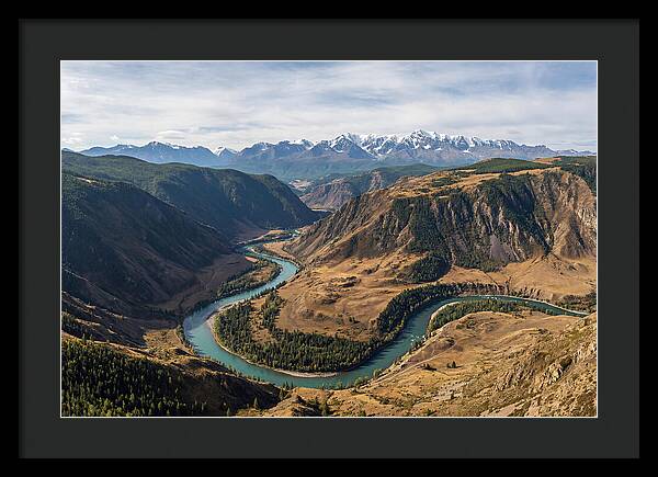 Altai Mountains From The Chulyshman Plateau