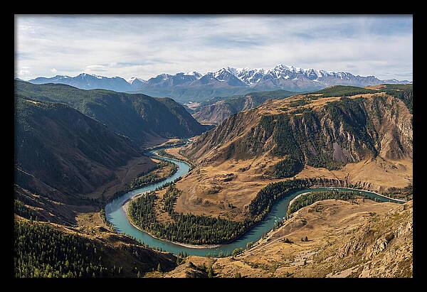 Altai Mountains From The Chulyshman Plateau