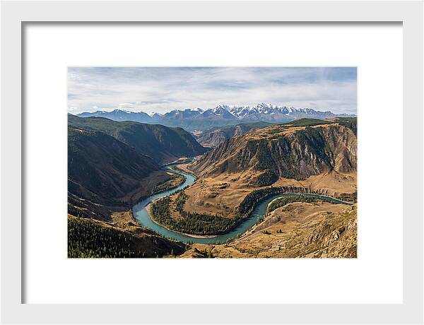 Altai Mountains From The Chulyshman Plateau