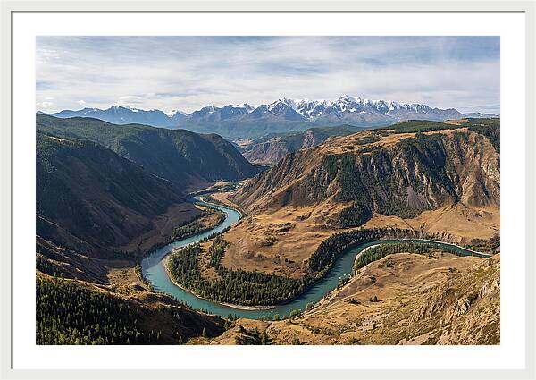 Altai Mountains From The Chulyshman Plateau
