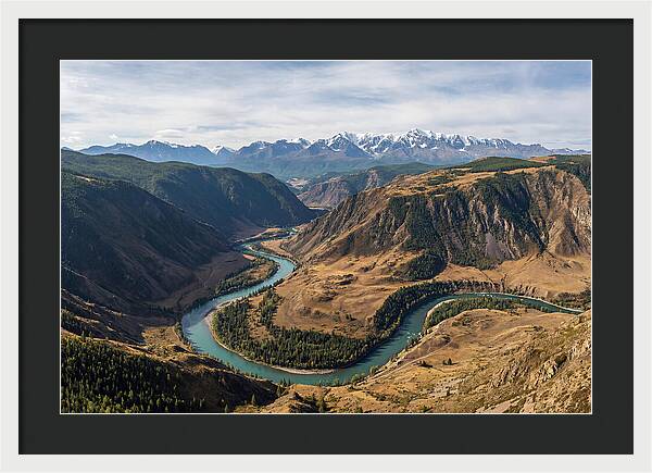 Altai Mountains From The Chulyshman Plateau