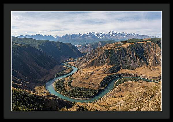 Altai Mountains From The Chulyshman Plateau