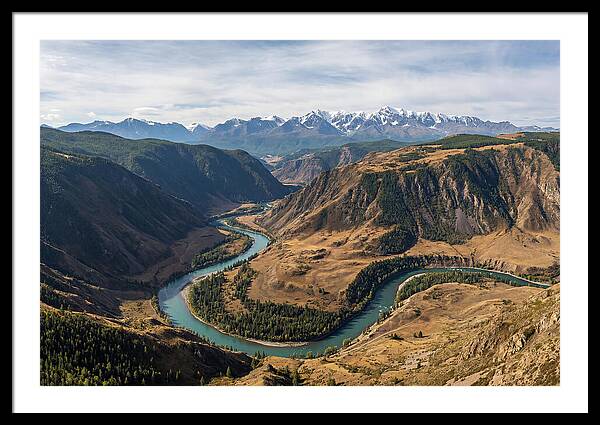 Altai Mountains From The Chulyshman Plateau