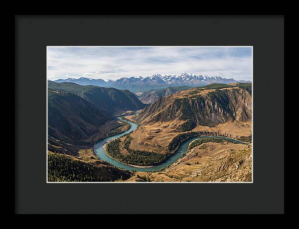 Altai Mountains From The Chulyshman Plateau