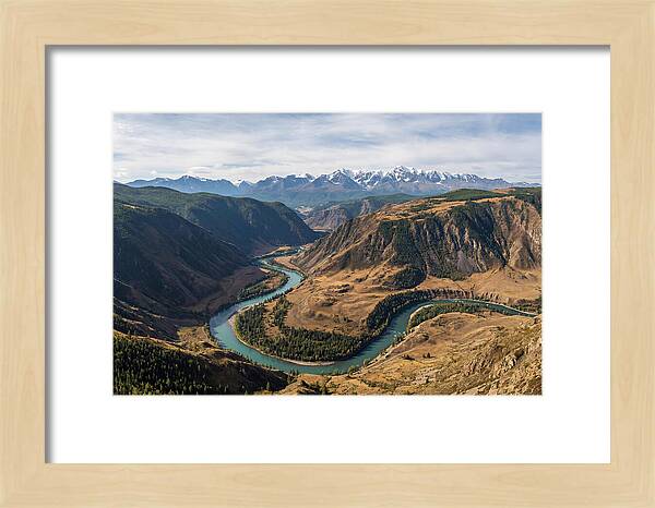 Altai Mountains From The Chulyshman Plateau
