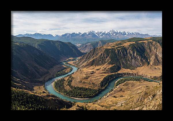 Altai Mountains From The Chulyshman Plateau