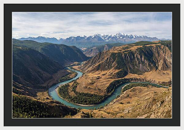 Altai Mountains From The Chulyshman Plateau