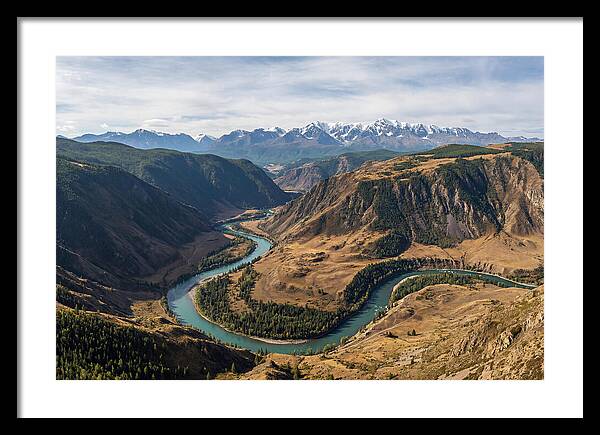 Altai Mountains From The Chulyshman Plateau