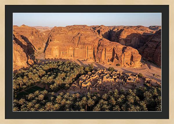 Alula Valley At Golden Hour