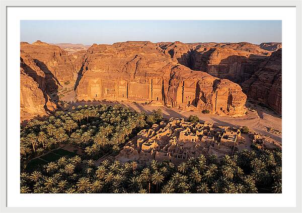 Alula Valley At Golden Hour