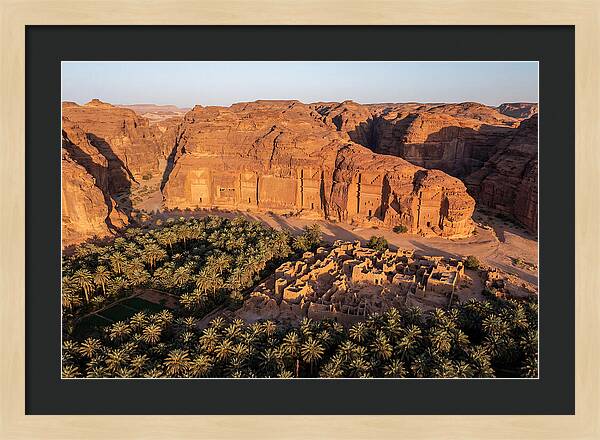 Alula Valley At Golden Hour