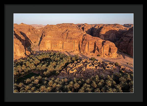 Alula Valley At Golden Hour