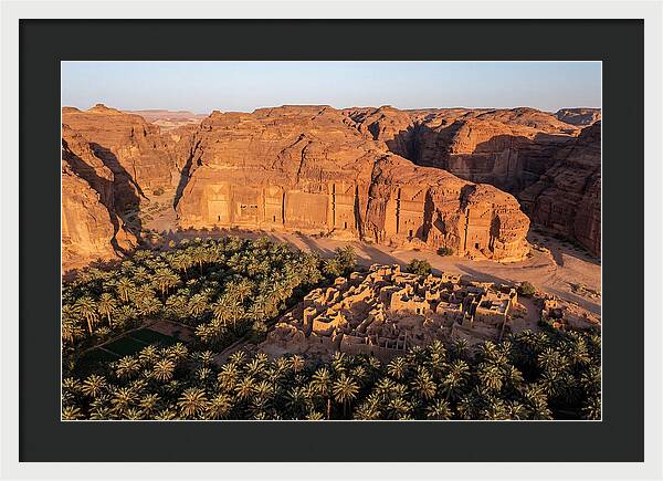 Alula Valley At Golden Hour