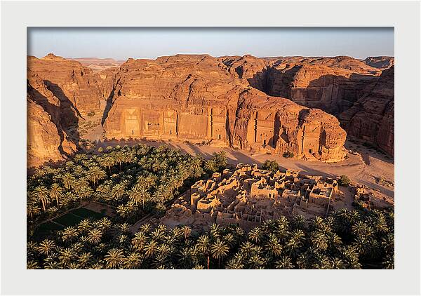 Alula Valley At Golden Hour