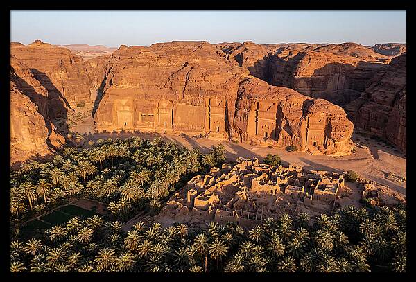 Alula Valley At Golden Hour