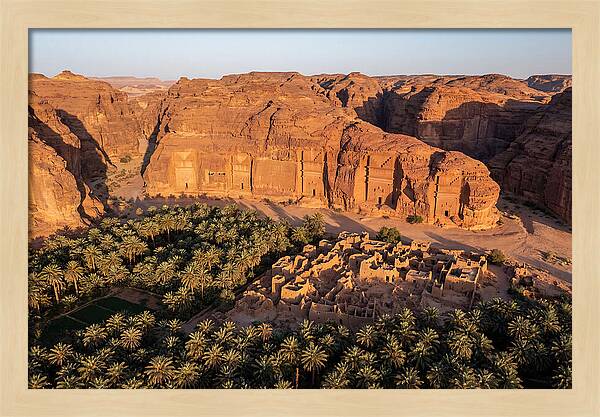 Alula Valley At Golden Hour