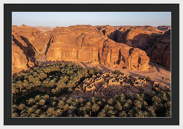 Alula Valley At Golden Hour