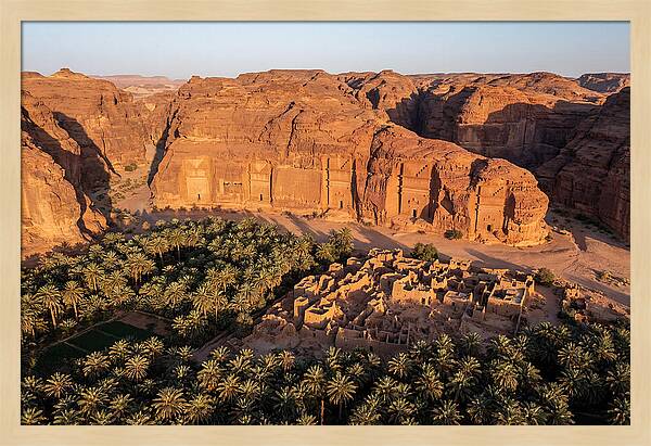 Alula Valley At Golden Hour