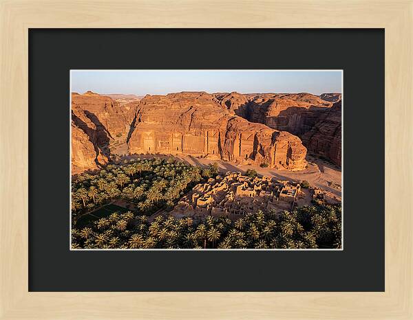 Alula Valley At Golden Hour