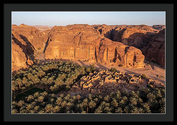 Alula Valley At Golden Hour