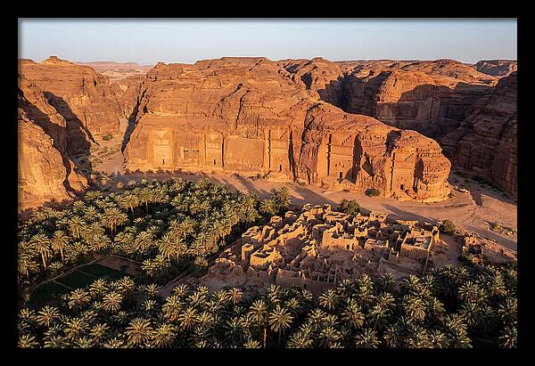Alula Valley At Golden Hour