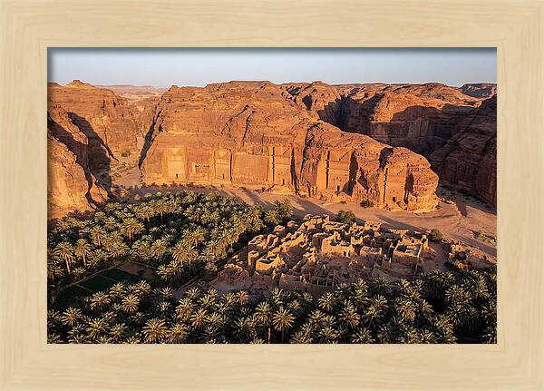 Alula Valley At Golden Hour
