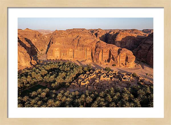 Alula Valley At Golden Hour